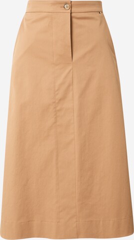 BOSS Orange Skirt 'Varanja1' in Brown: front