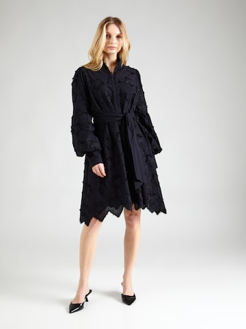 BRUUNS BAZAAR Košilové šaty 'Chanella' – černá: přední strana