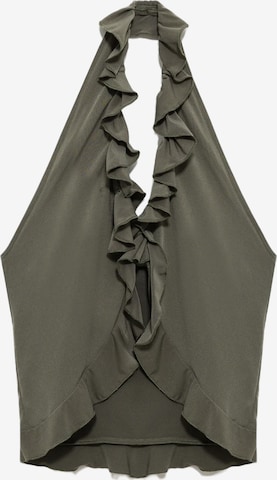 No Matter What Top in Green: front