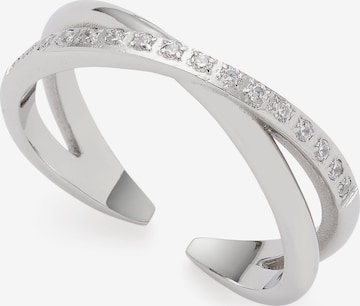 LEONARDO Ring in Silver: front