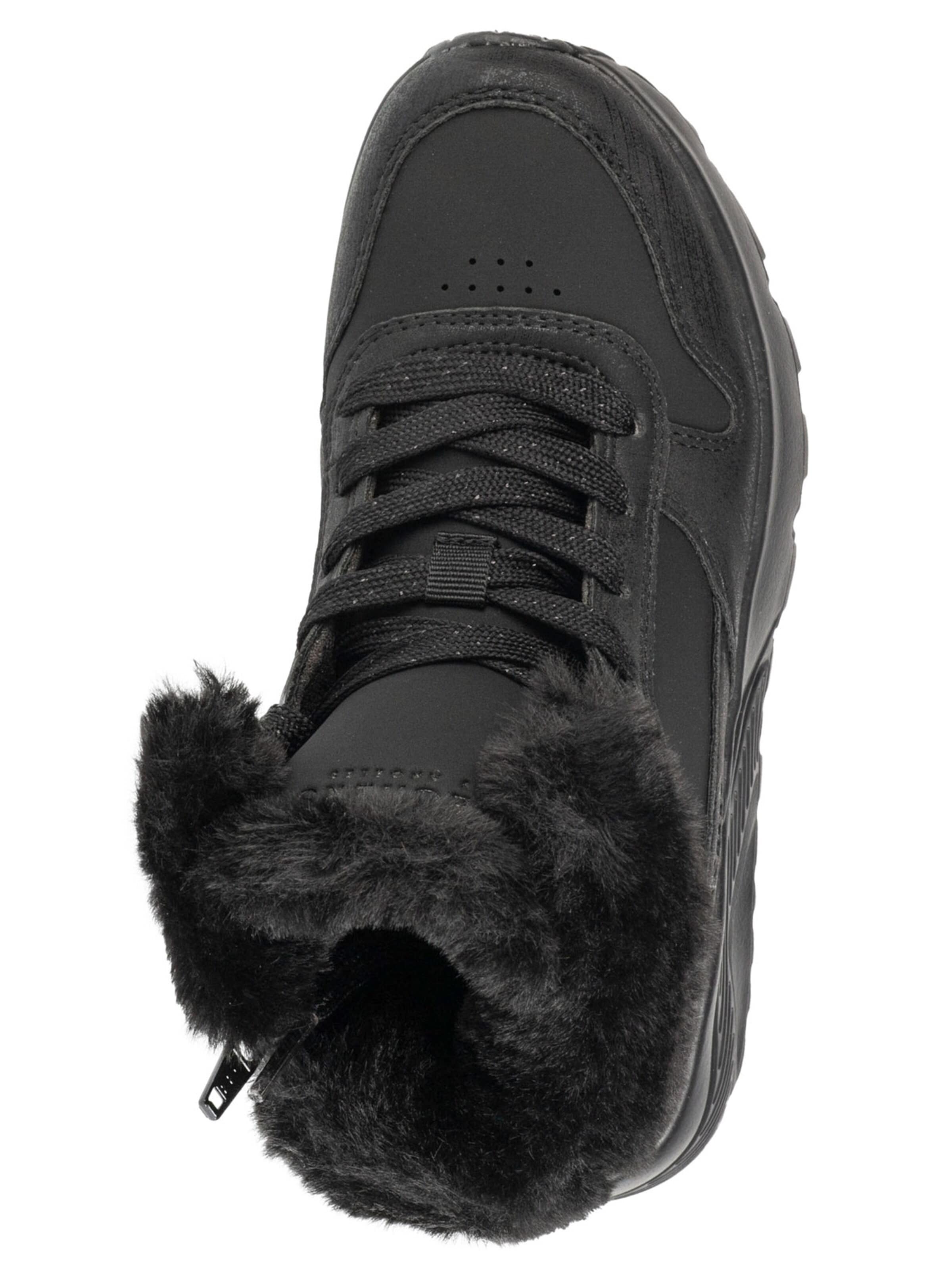 SKECHERS Sneakers 'Skechers Uno Lite' in Zwart