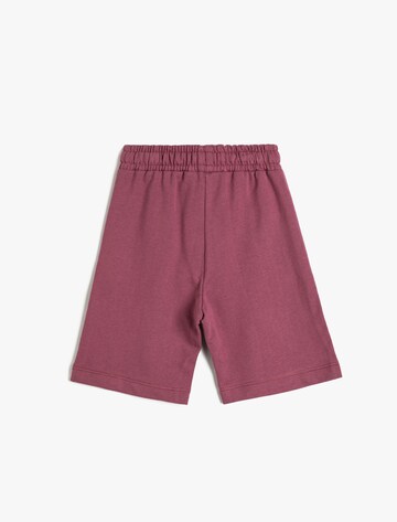 Koton Regular Trousers in Purple