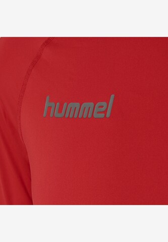 Hummel - Camiseta térmica en rojo