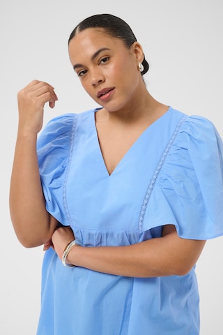KAFFE CURVE - Blusa 'KCkarlia' en azul