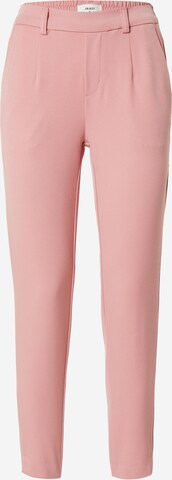 OBJECT Slim fit Trousers 'LISA' in Pink: front