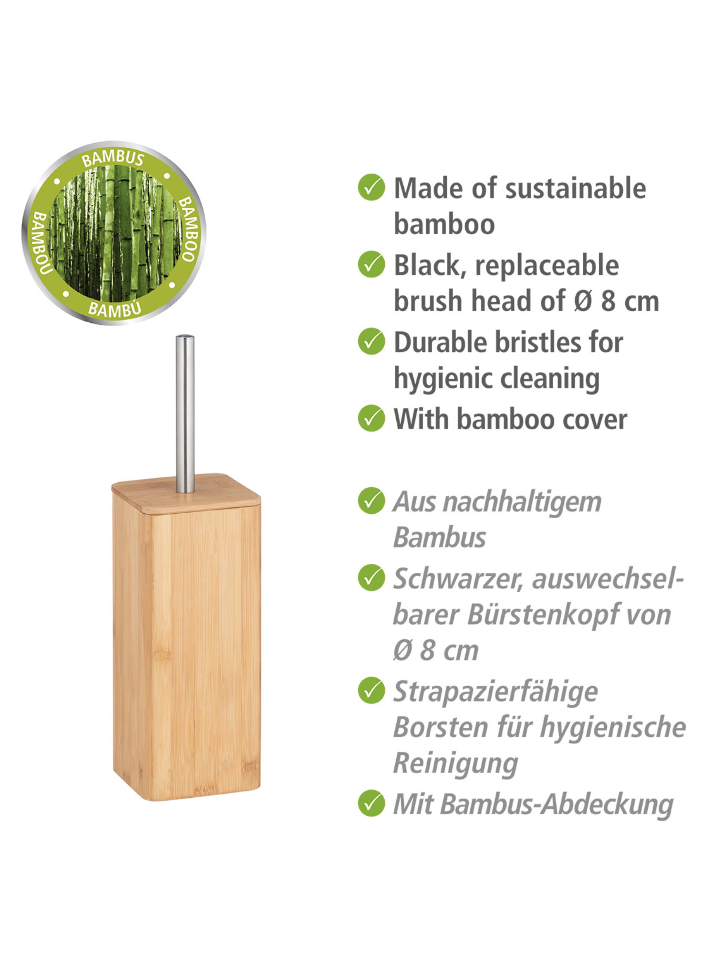 Wenko WC-Garnitur in Beige