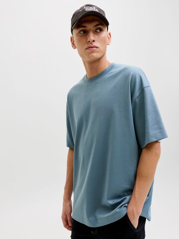 JACK & JONES - Camiseta 'JJEBARRON' en azul