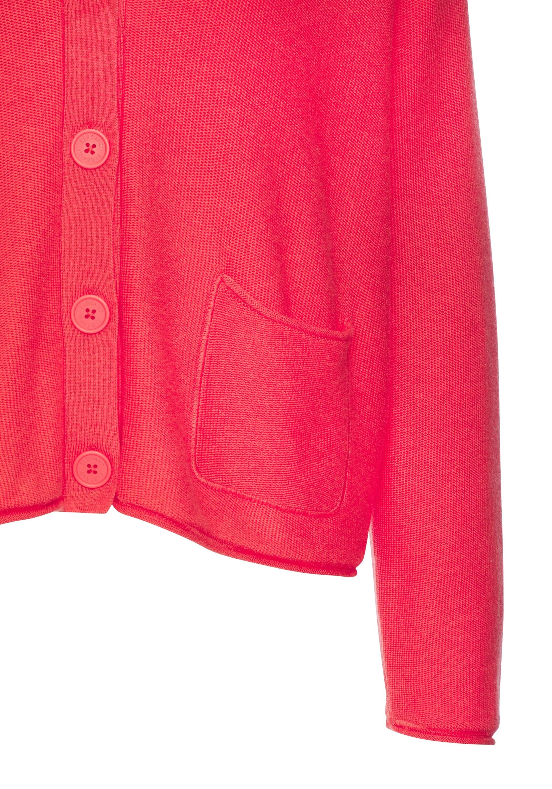 Elbsand Kardigan – červená