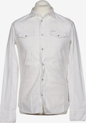 DIESEL Hemd M in Weiß: Vorderseite