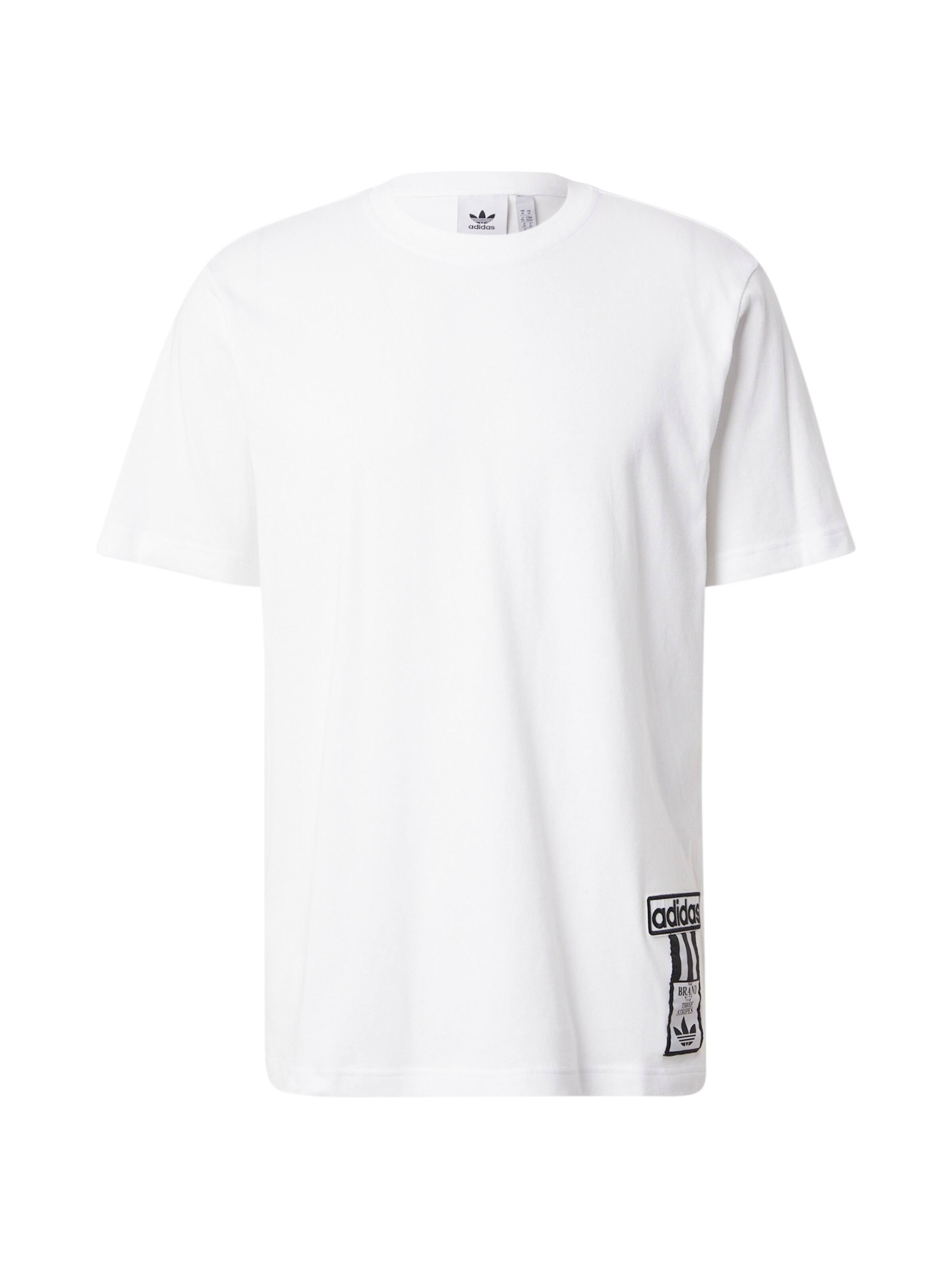 ADIDAS ORIGINALS Shirt 'Adibreak' in White: front