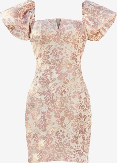 Chi Chi London Cocktail Dress in Beige / Pink, Item view