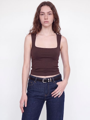 JJXX Top 'JXIsabella' in Rood: voorkant