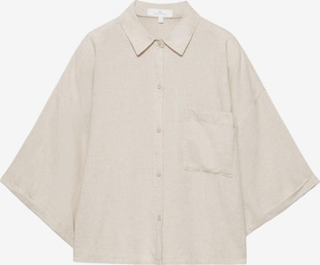 Pull&Bear Bluse 'PACIFIC' in Beige: Vorderseite