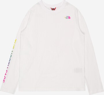 THE NORTH FACE Performance Shirt in White: front