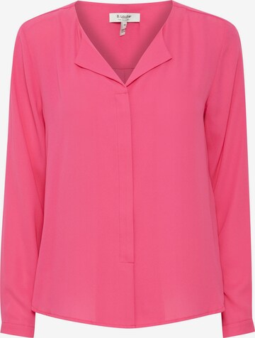 b.young Blouse ' HIALICE ' in Roze: voorkant