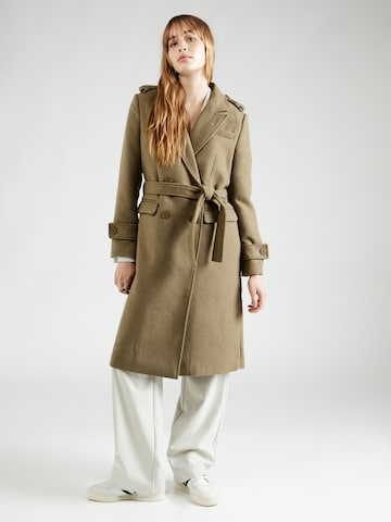 Noisy may Between-Seasons Coat in Brown: front