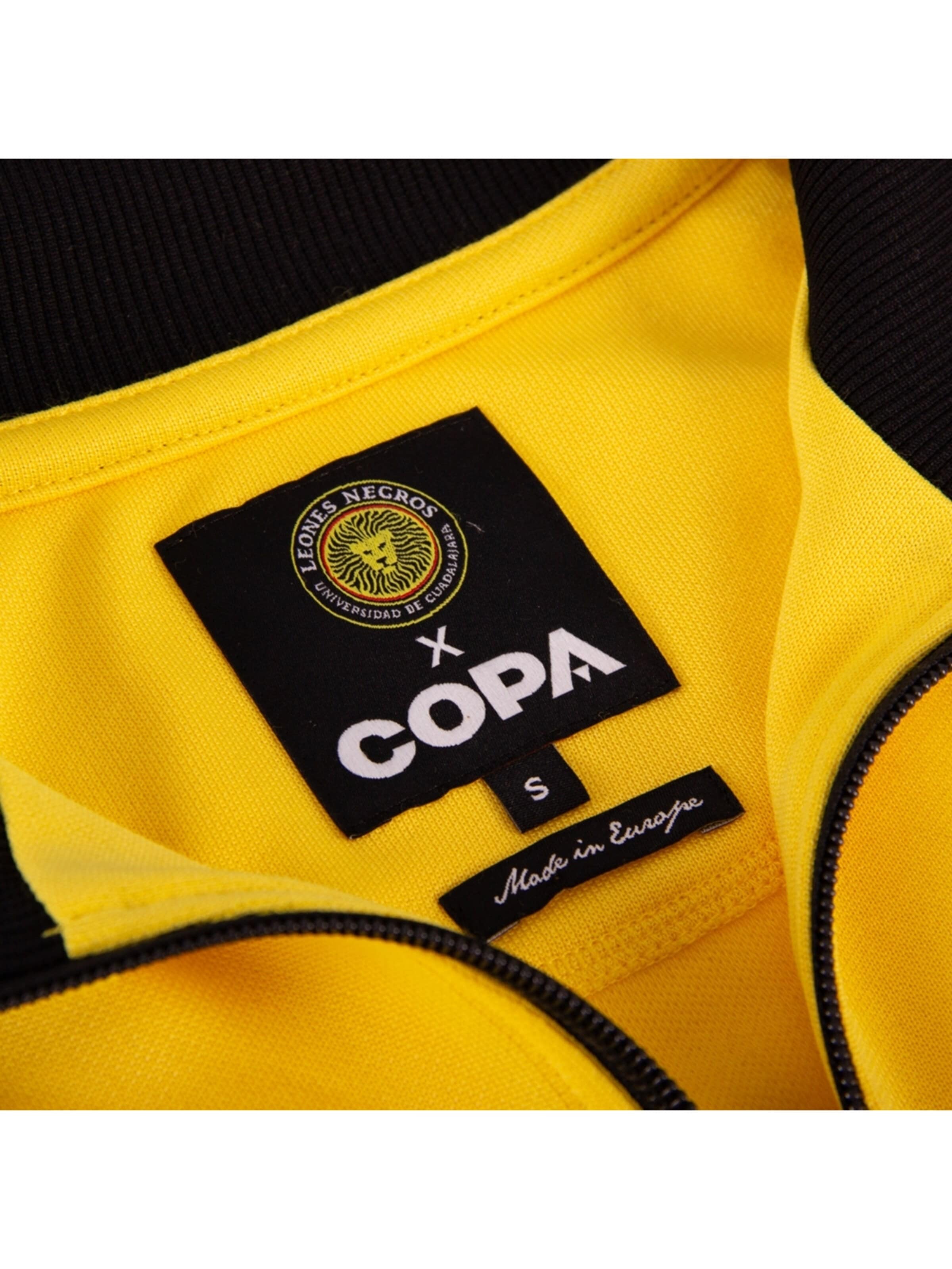 COPA FOOTBALL Sportjas 'Leones Negros udeG 1974 Retro Voetbaljack' in Geel