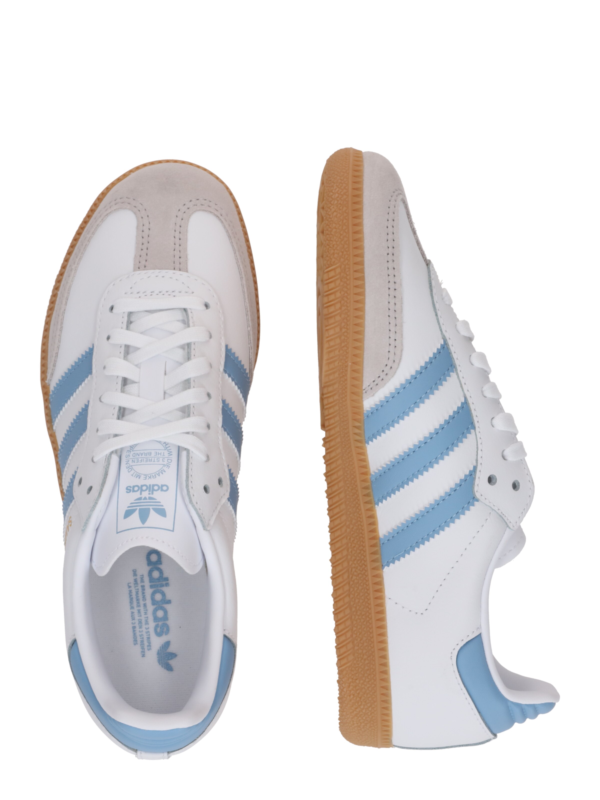 Sneaker 'SAMBA' di ADIDAS ORIGINALS in bianco