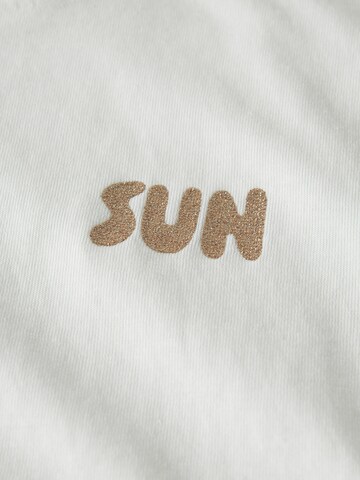 NAME IT Shirt 'NKFVILLE' in Wit