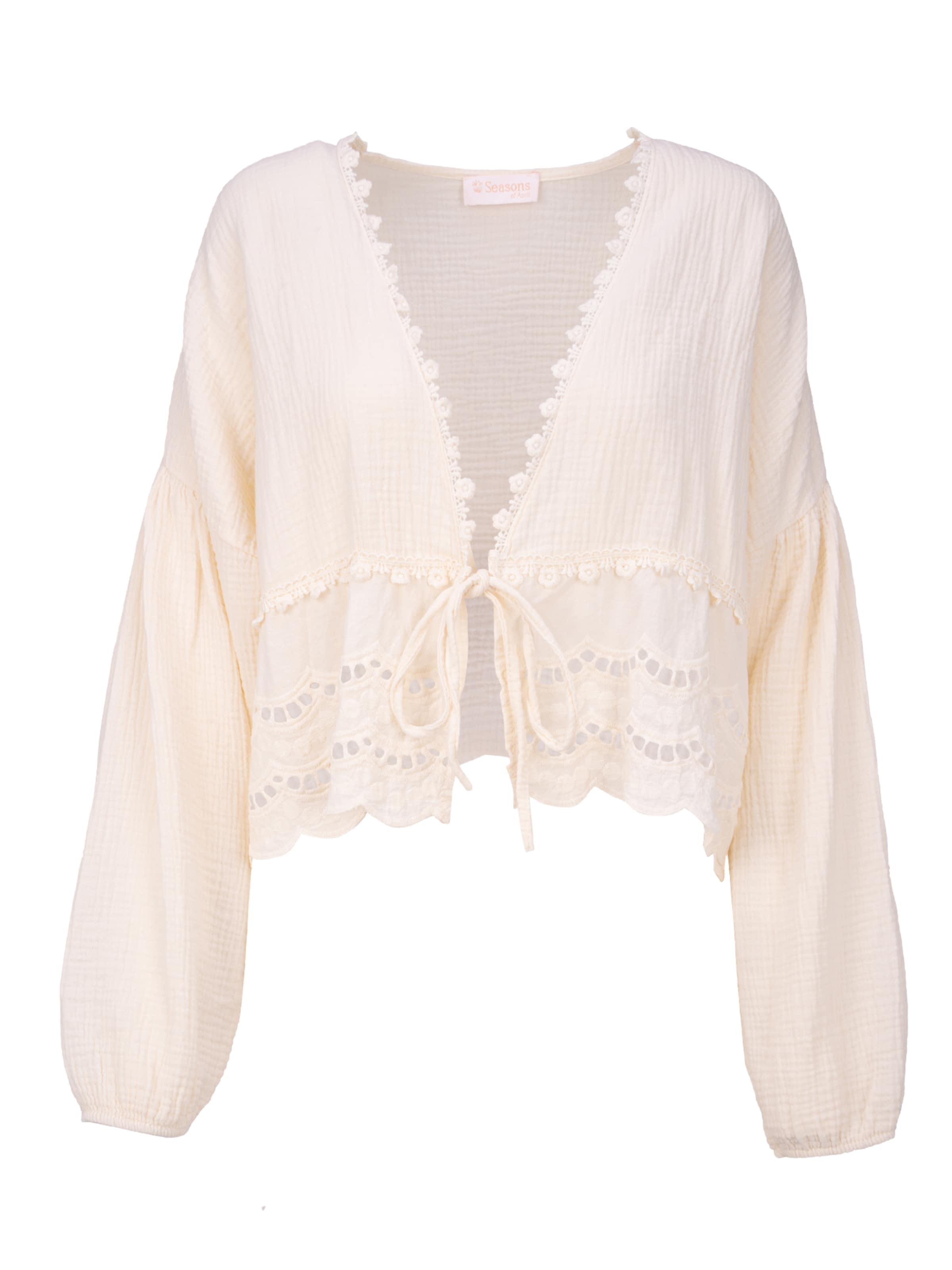 Seasons of April Blouse 'Laura' in Beige: front