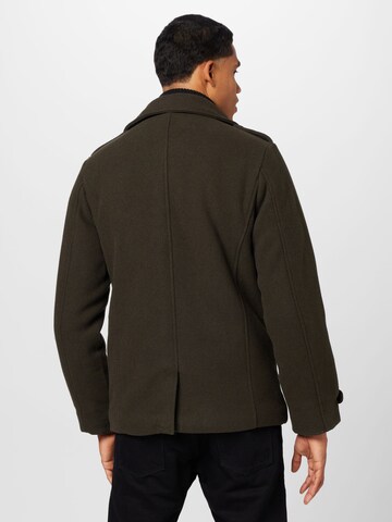 Manteau mi-saison Petrol Industries en vert