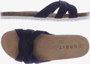 ESPRIT Sandalen 38 in Blau: predná strana