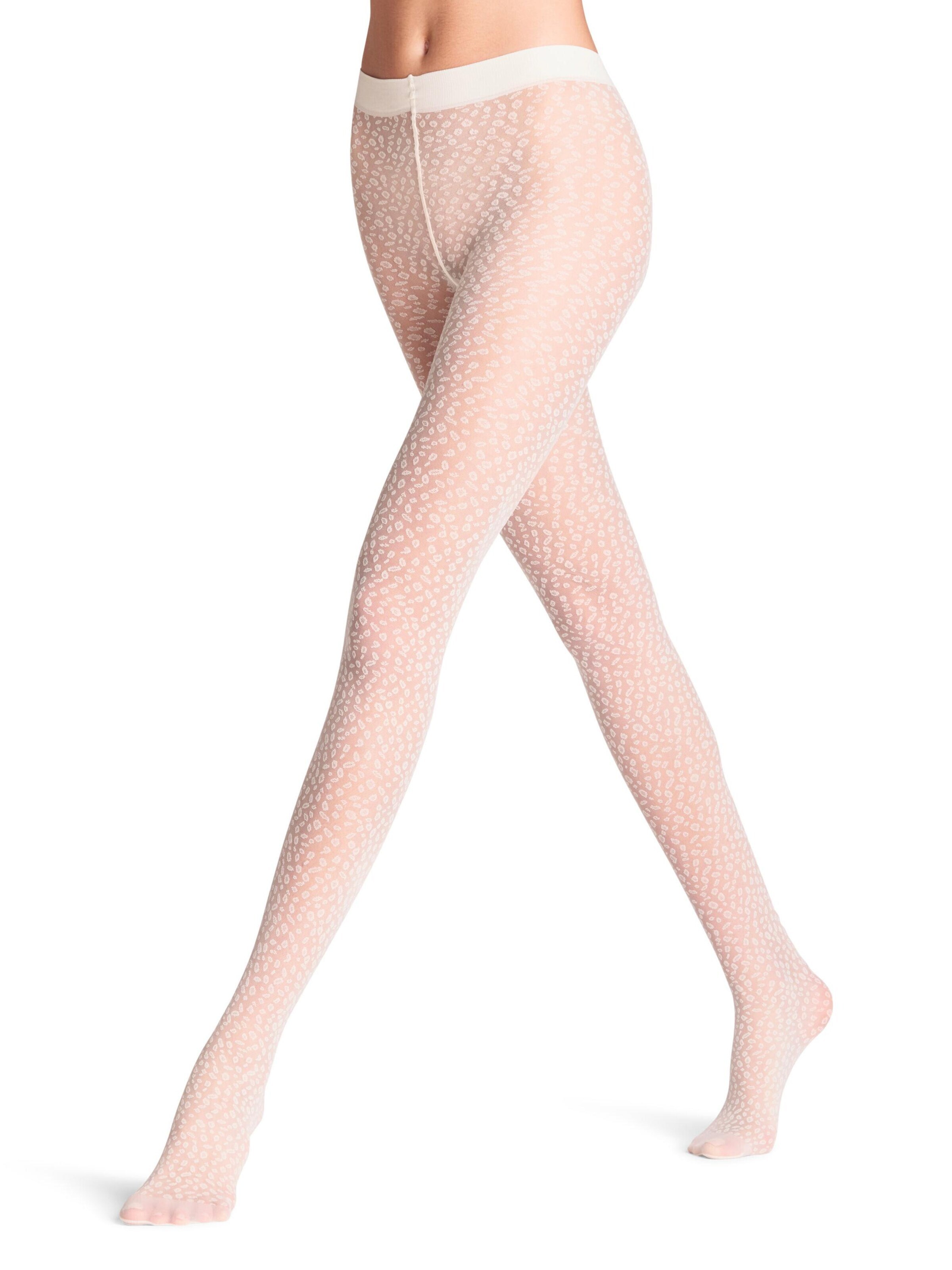 FALKE Strumpfhose 'Shell Fragments'‌‌ in Weiß