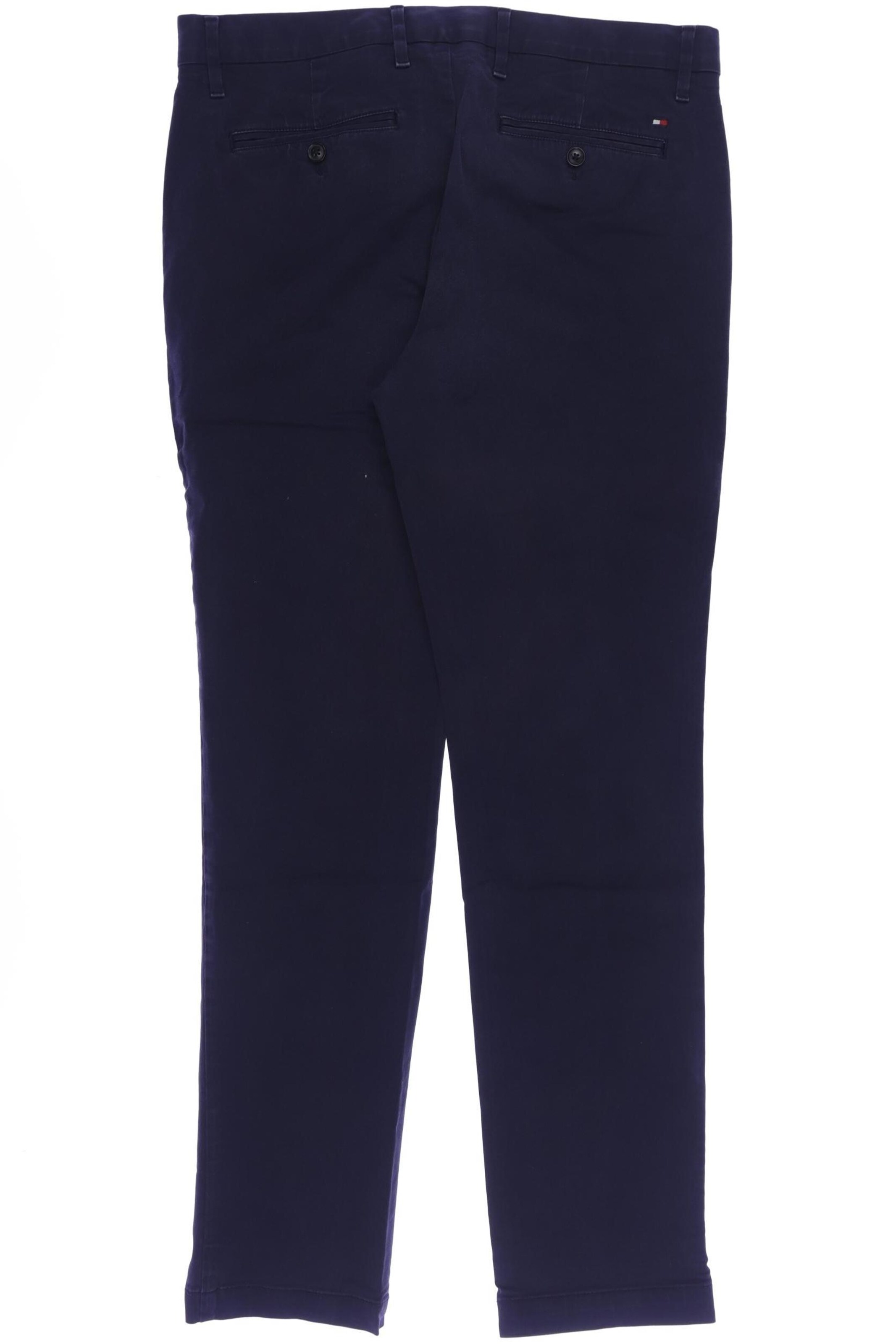 TOMMY HILFIGER Stoffhose 33 in Blau