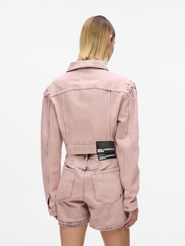 KARL LAGERFELD JEANS Преходно яке в розово
