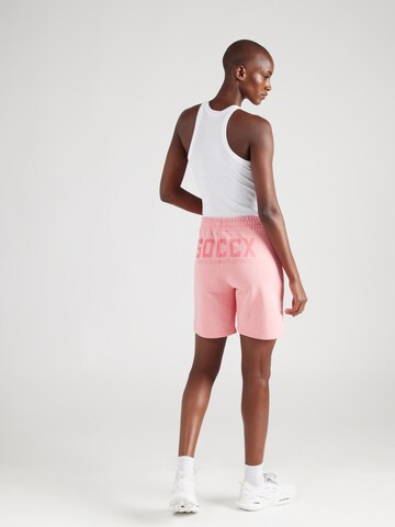 Soccx Regular Pants in Pink