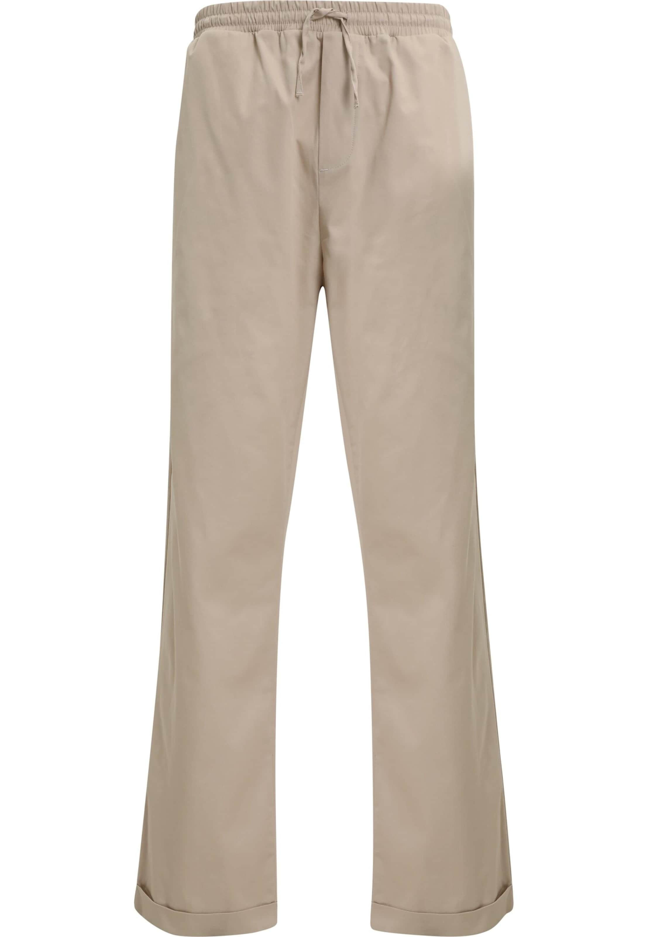 Regular Pantaloni eleganți de la DEF pe bej: față