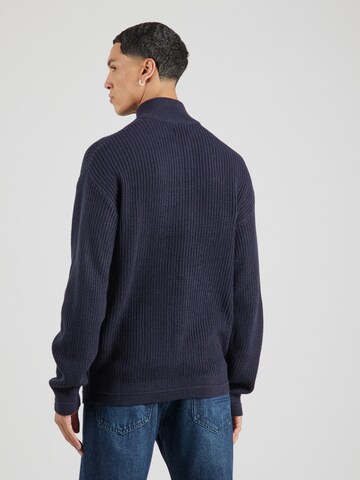 JACK & JONES Pulóver 'JJKAITO' - kék