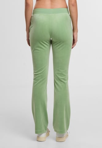 Juicy Couture Расклешенный Штаны 'Dach Cleo' в Зеленый