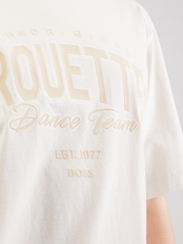 BOSS Tričko 'Eregular' - Biela
