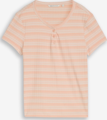 TOM TAILOR DENIM Shirt in Oranje: voorkant