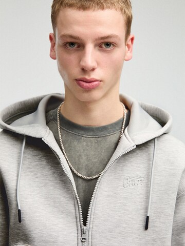 Veste de survêtement 'STWD' Pull&Bear en gris