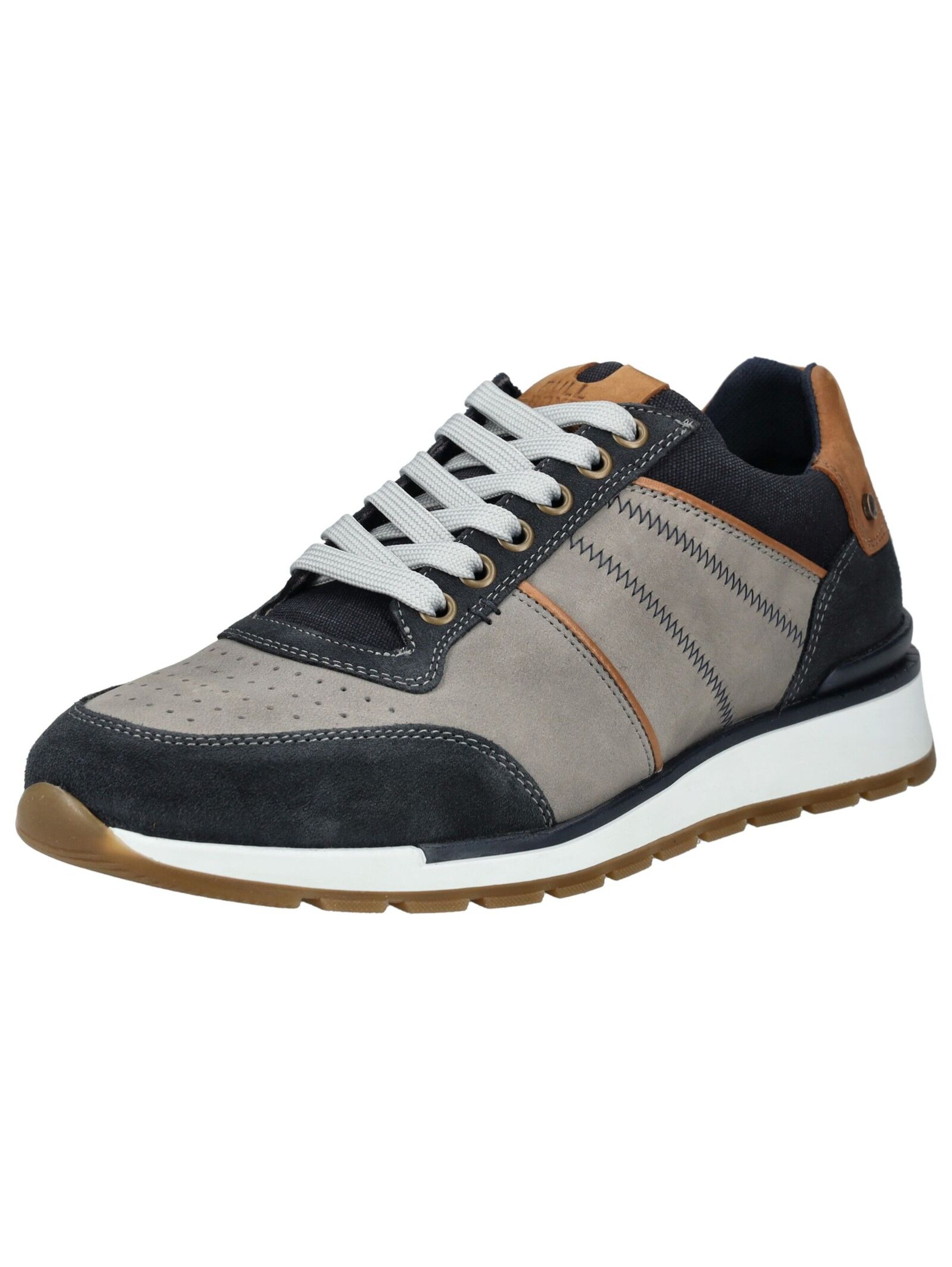 Baskets basses BULLBOXER en bleu : devant