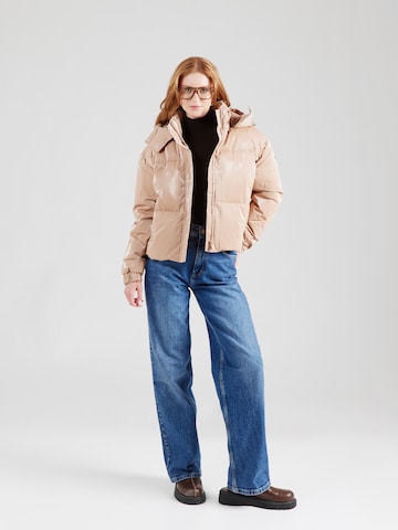 EA7 Emporio Armani Демисезонная куртка в Бежевый