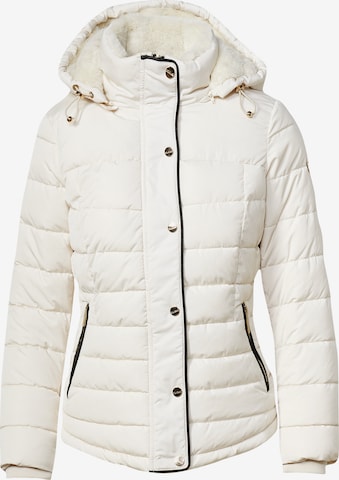 Veste mi-saison KOROSHI en blanc : devant