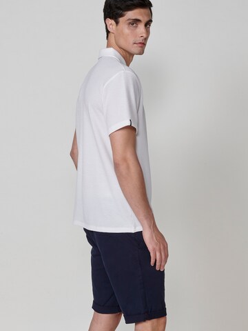 KOROSHI Poloshirt in Weiß