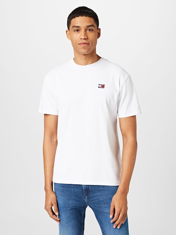 Maglietta 'Classic' di Tommy Jeans in bianco: frontale