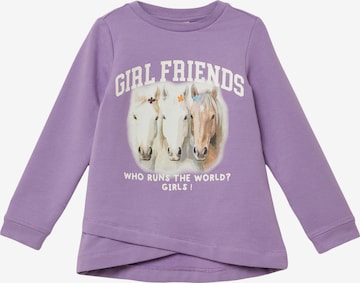 s.Oliver Sweatshirt in Purple: front