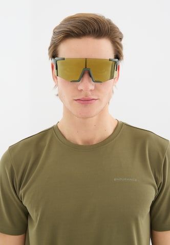 ENDURANCE Sportbril 'Wouter' in Groen: voorkant