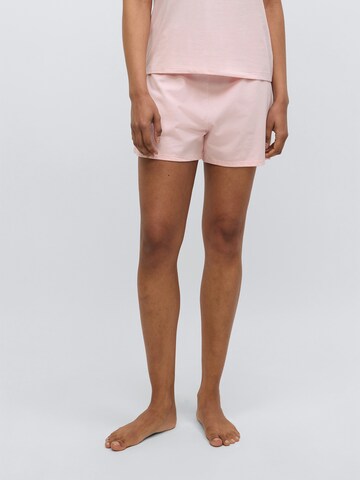 HUGO Pyjamashorts in Pink: Vorderseite