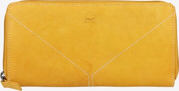 GREENBURRY Wallet in Yellow: front