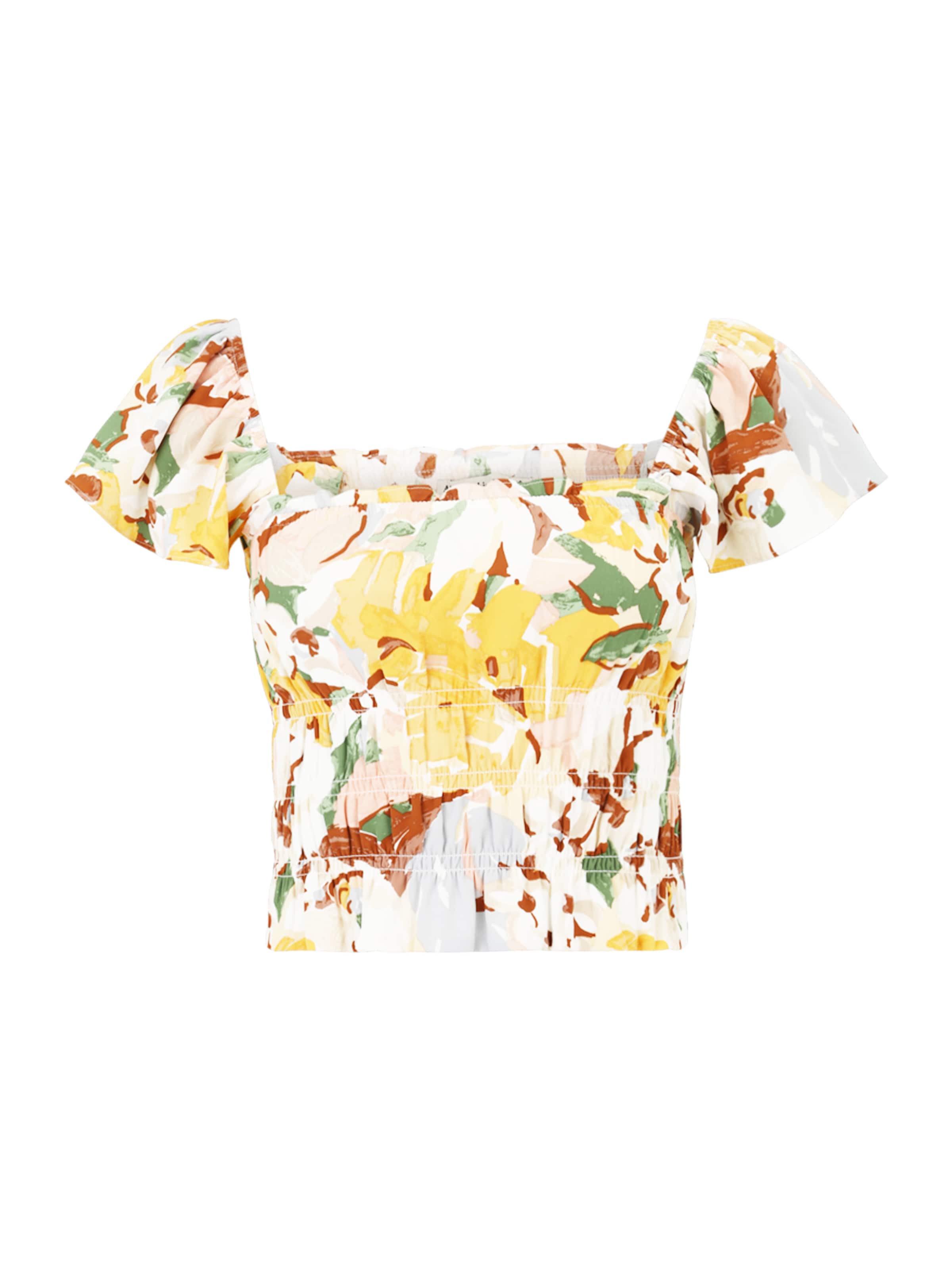 Abercrombie & Fitch Blúzka - Biela: predná strana