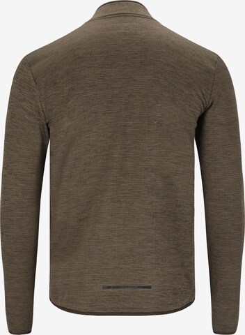 ENDURANCE - Camiseta funcional 'Ledger' en marrón