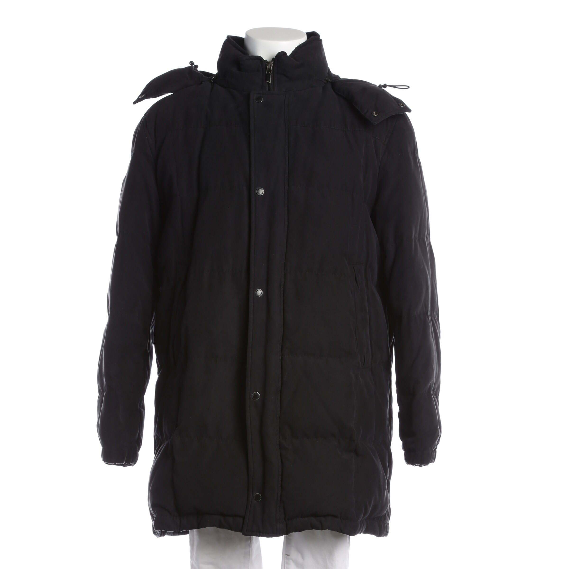 Canali Jacket & Coat in L-XL in Black: front