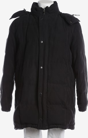 Canali Winterjacke / Wintermantel L-XL in Schwarz: Vorderseite