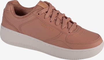 Baskets basses 'Sport Court 2.0 - Core Essential' SKECHERS en beige : devant